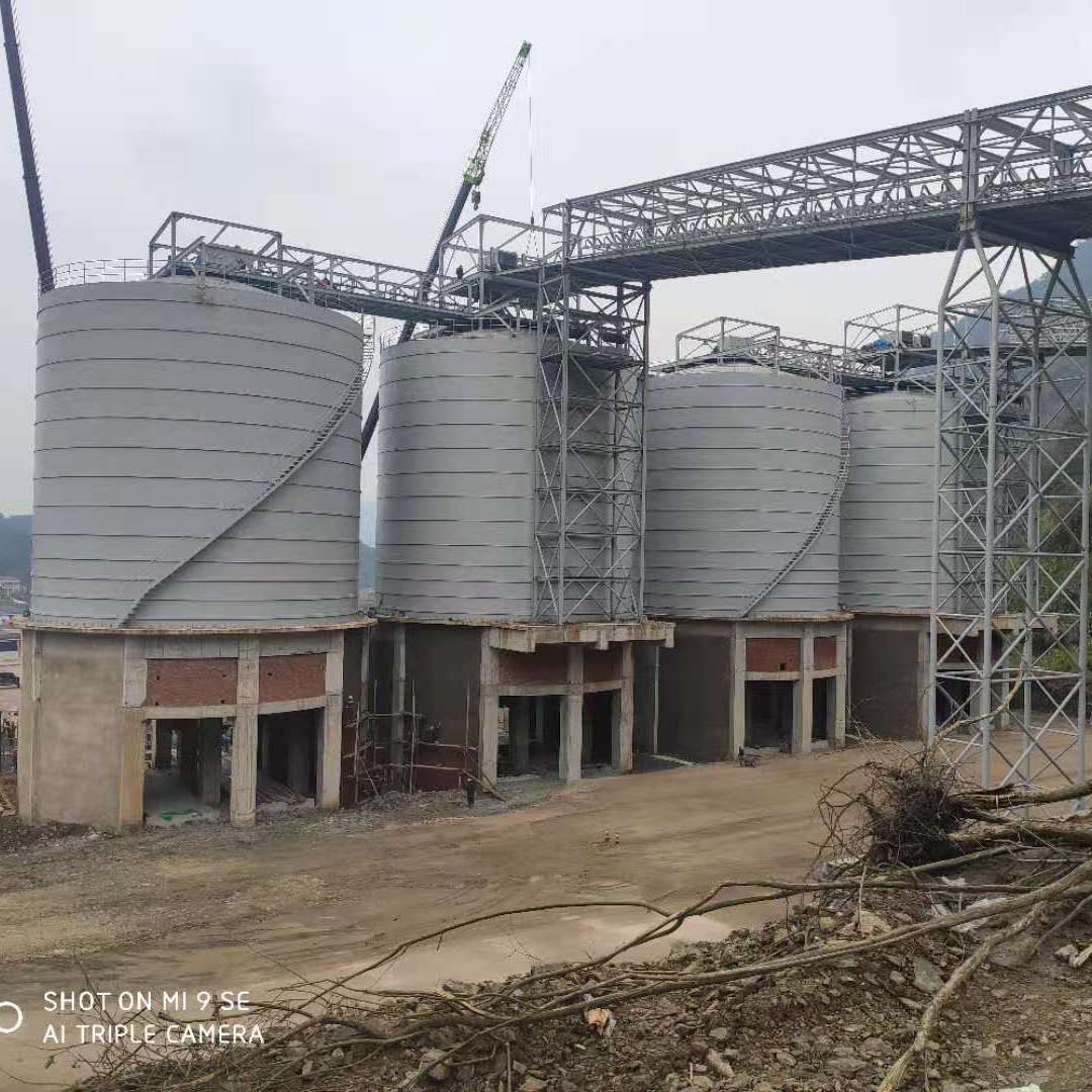 苏州3000吨骨料钢板库