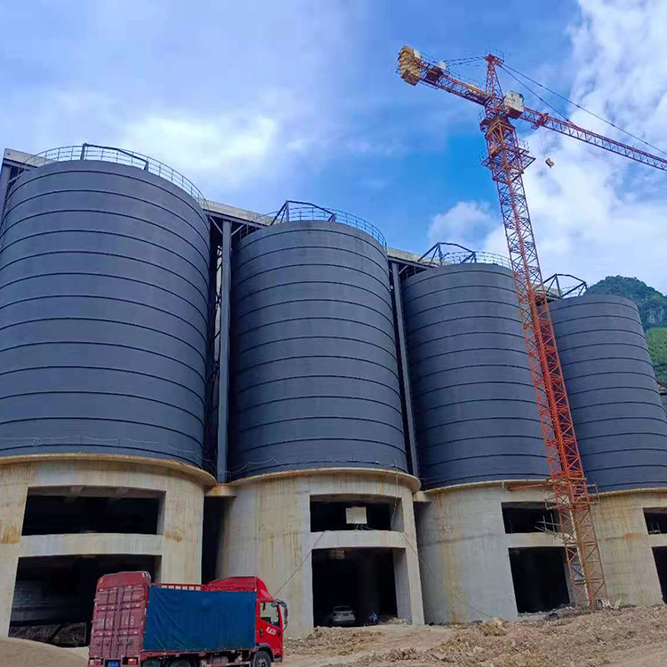 苏州骨料钢板仓建造施工周期从规划到竣工的每一步